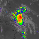 Tropical Storm Don, a weakening system that’s now approaching the Windward Islands (Image via Weather Underground)